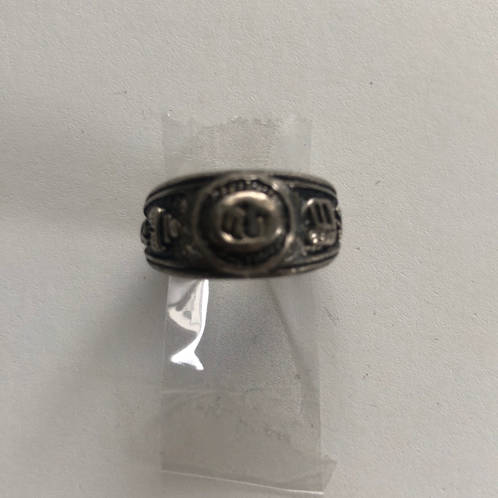 925 Sterling Silver- Vintage art designed ring band RG3310